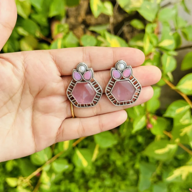 Brass Radiance Beautiful Designer Earrings - Image 2