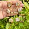 Pearlescent Elegance: Mother of Pearl Earrings - Image 2